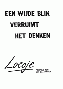 loesje zelfreflectie